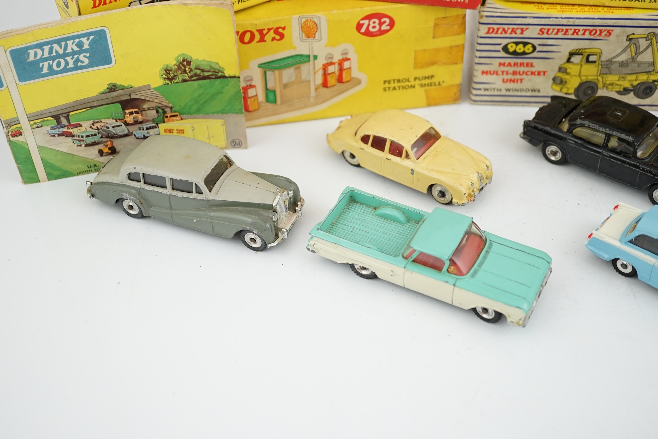 Eleven boxed Dinky Toys